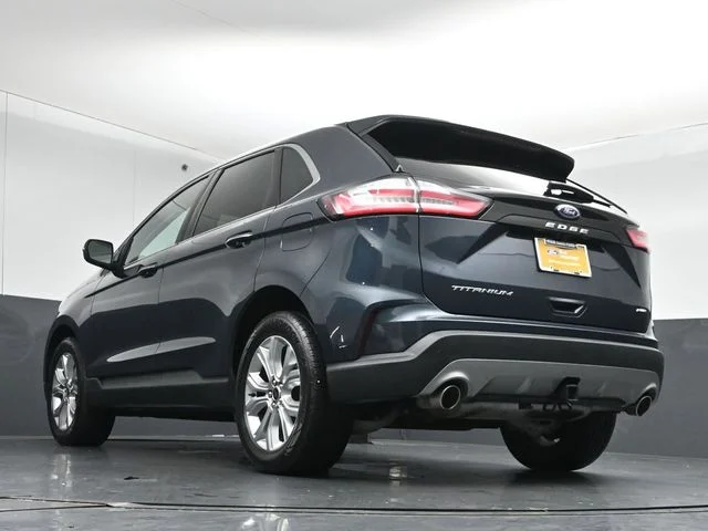 Certified Used 2024 Stone Blue Metallic Ford Titanium image 39