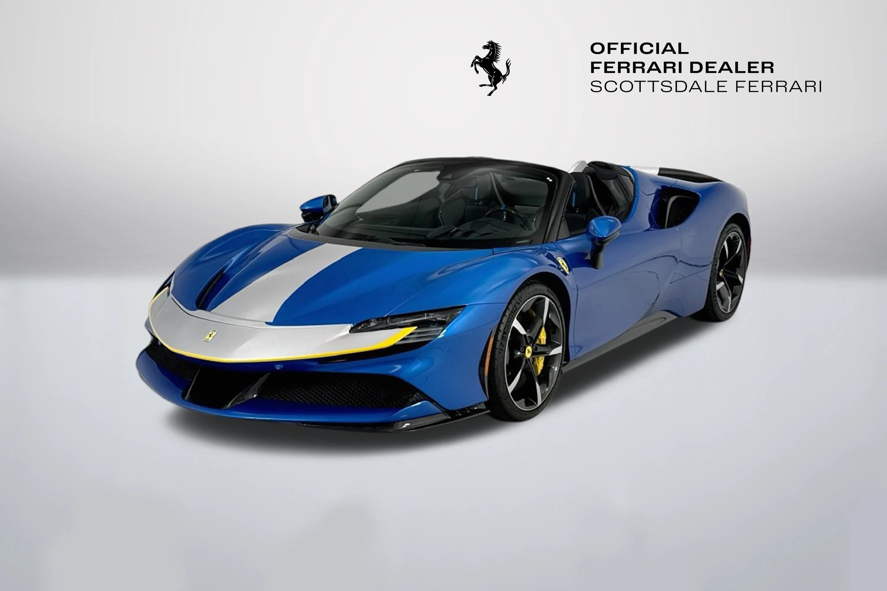 Used 2022 Blu Corsa Ferrari  image 1
