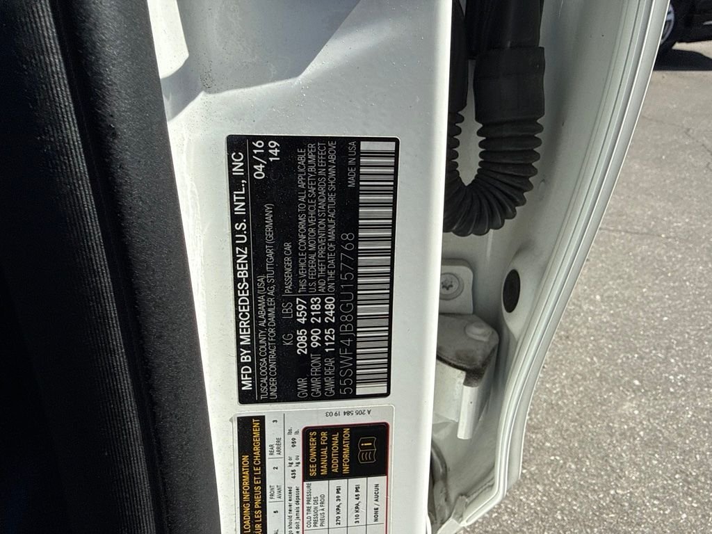 Used 2016 White Mercedes-Benz C 300 image 20