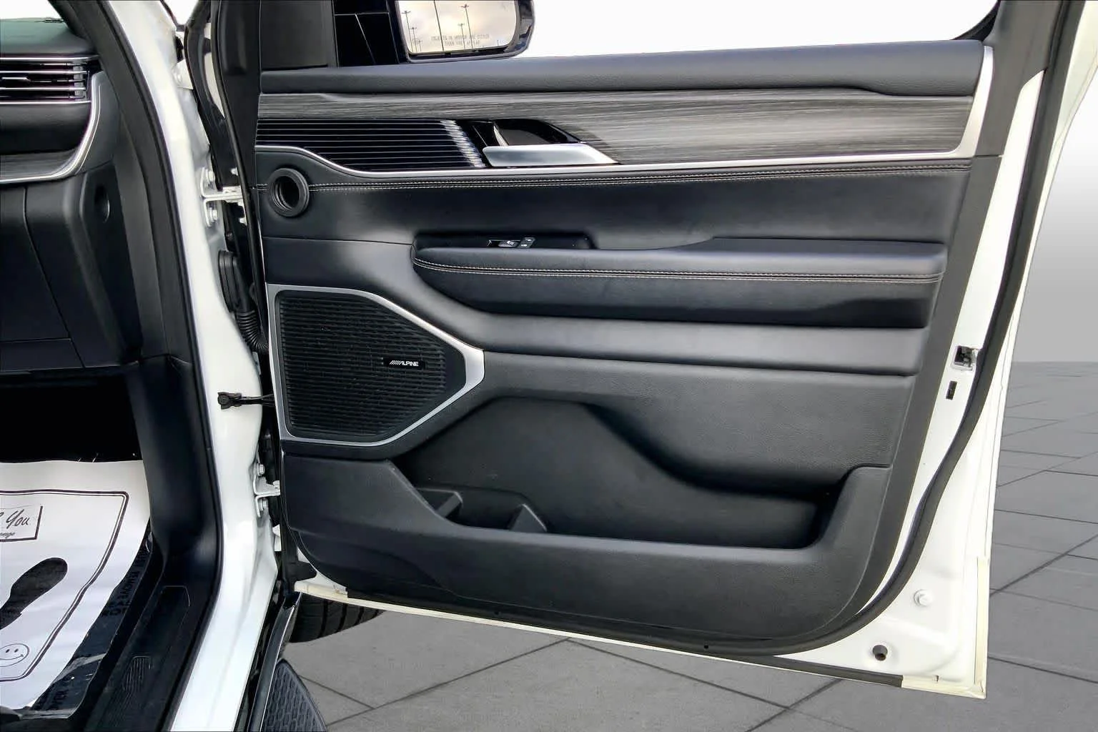 Used 2024 Bright White Clearcoat Jeep Series III image 21