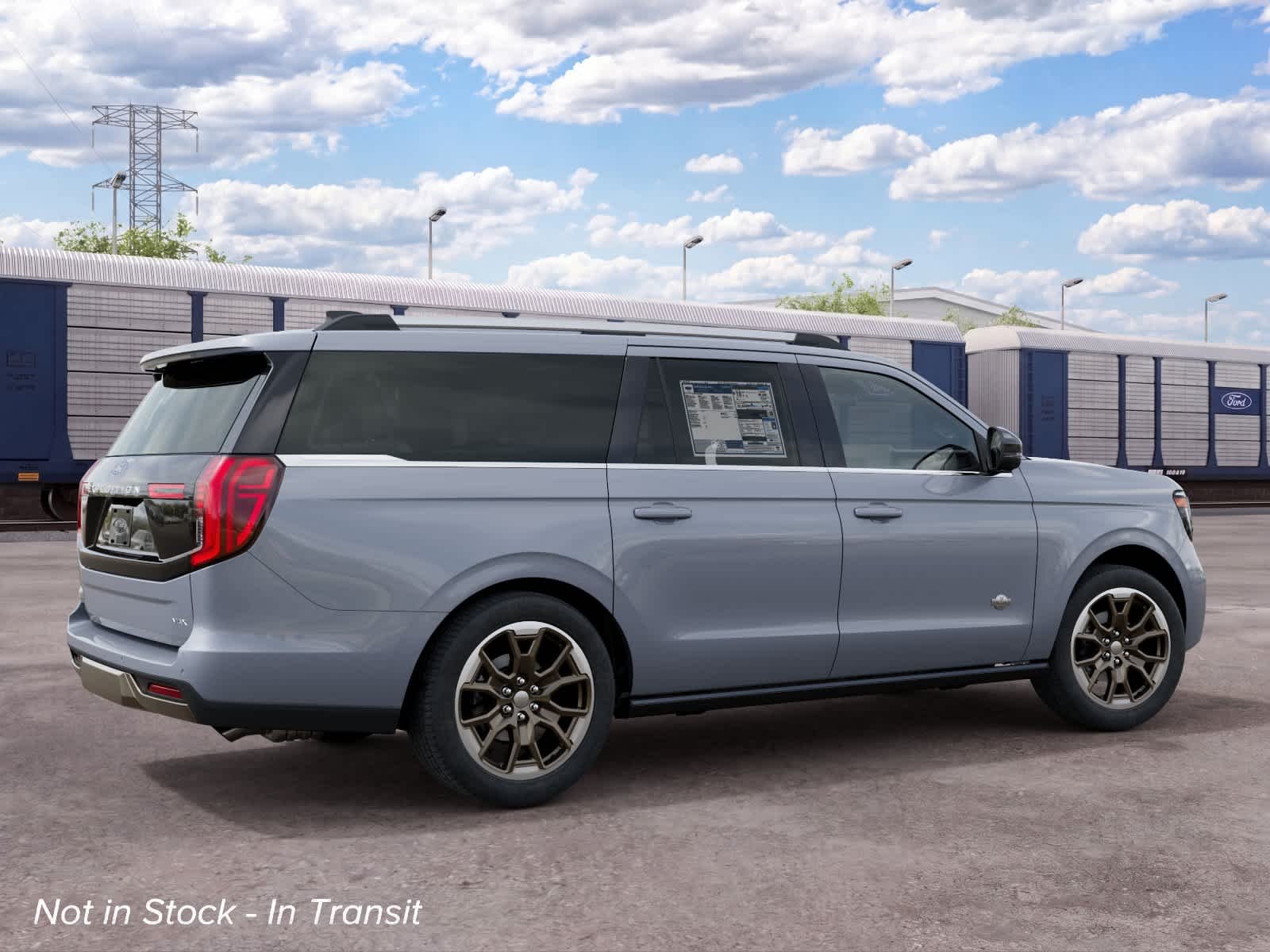 New 2027 Glacier Gray Metallic Tri-Coat Ford King Ranch image 6