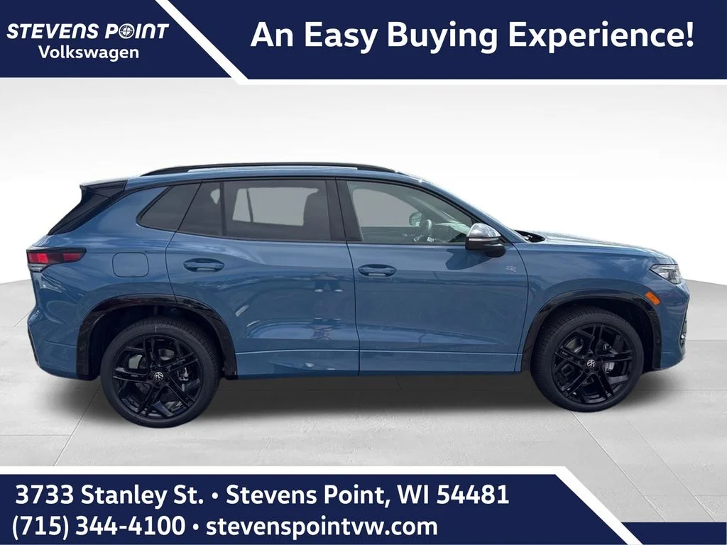 New 2026 Monterey Blue Pearl Volkswagen 2.0T SE R-Line Black image 6