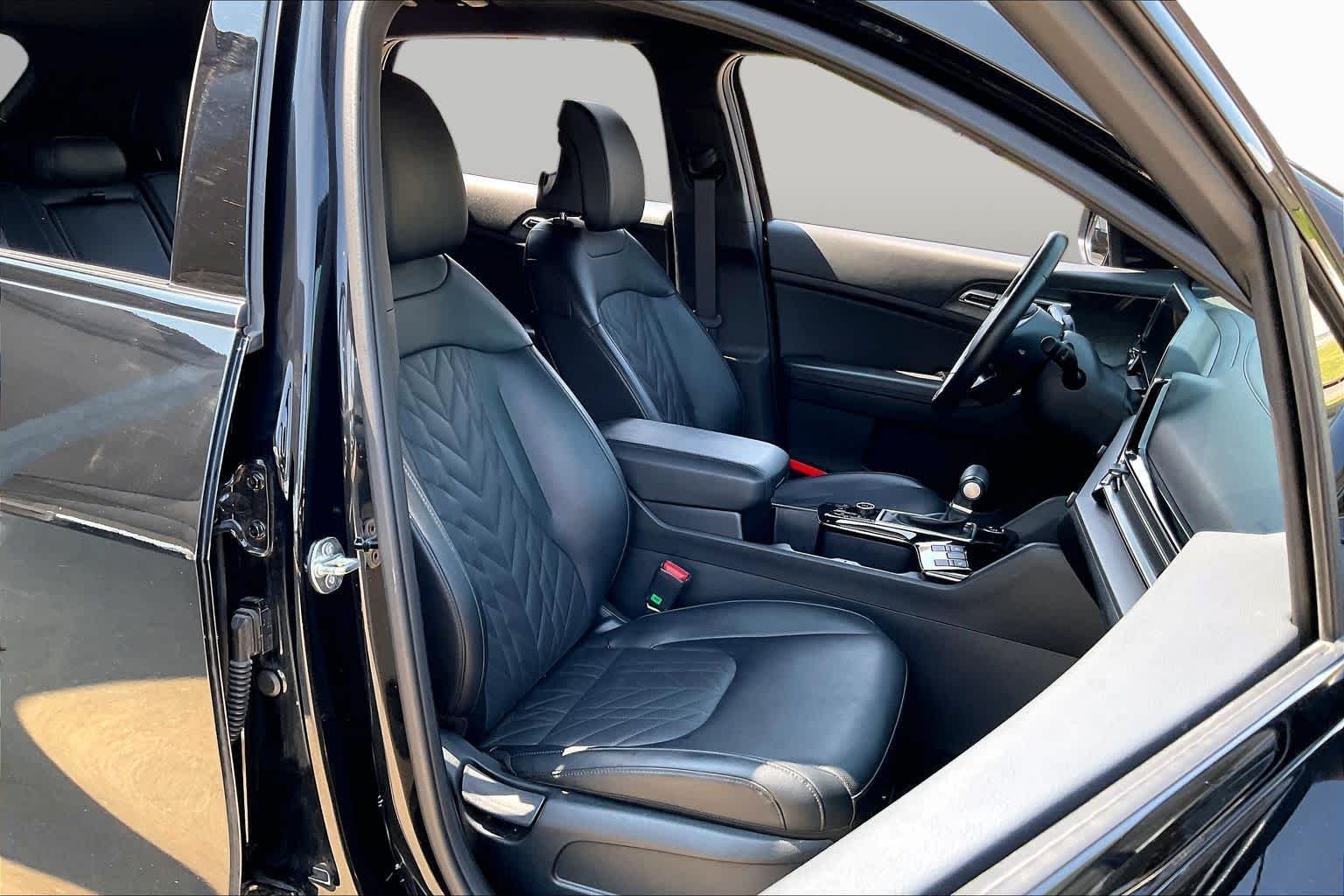Used 2024 Ebony Black Kia X-Line image 9