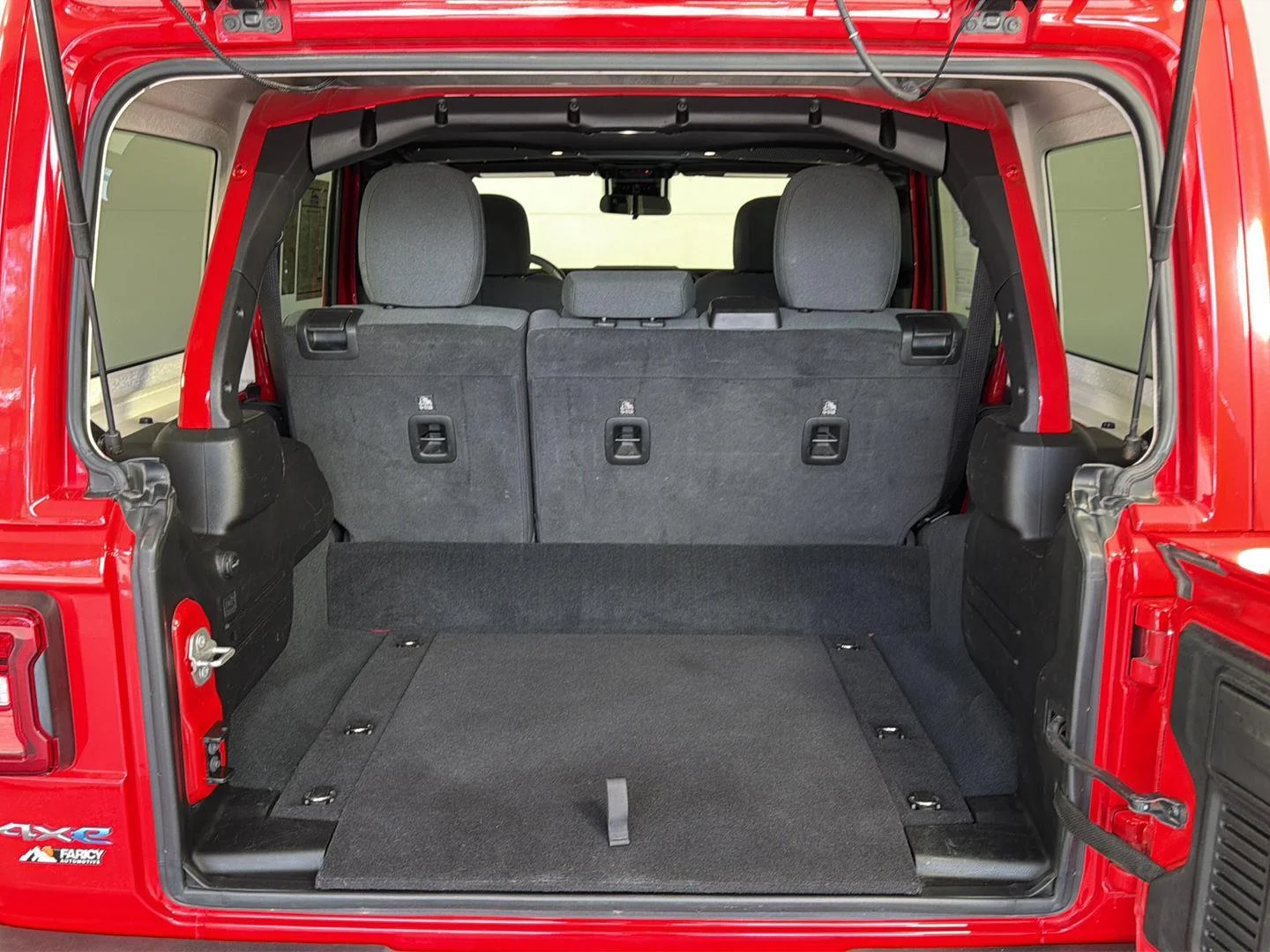 Used 2024 Firecracker Red Clearcoat Jeep Sahara image 9