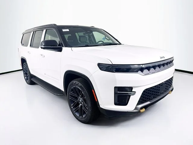 New 2026 Bright White Clear-Coat Exterior Paint Jeep Grand Wagoneer image 1