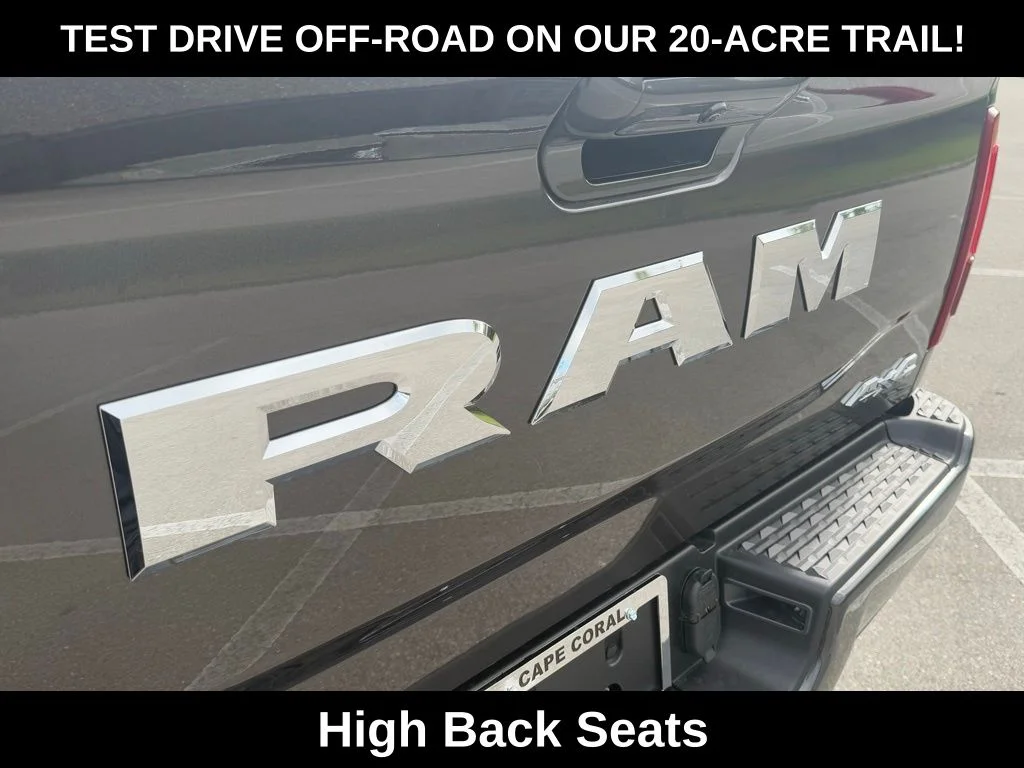 New 2026 Granite Crystal Metallic Clear-Coat Exterior Paint RAM Laramie image 39