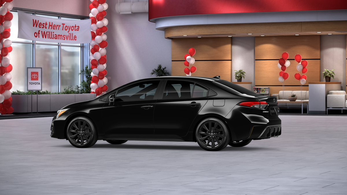 New 2026 Midnight Black Metallic Toyota SE image 5