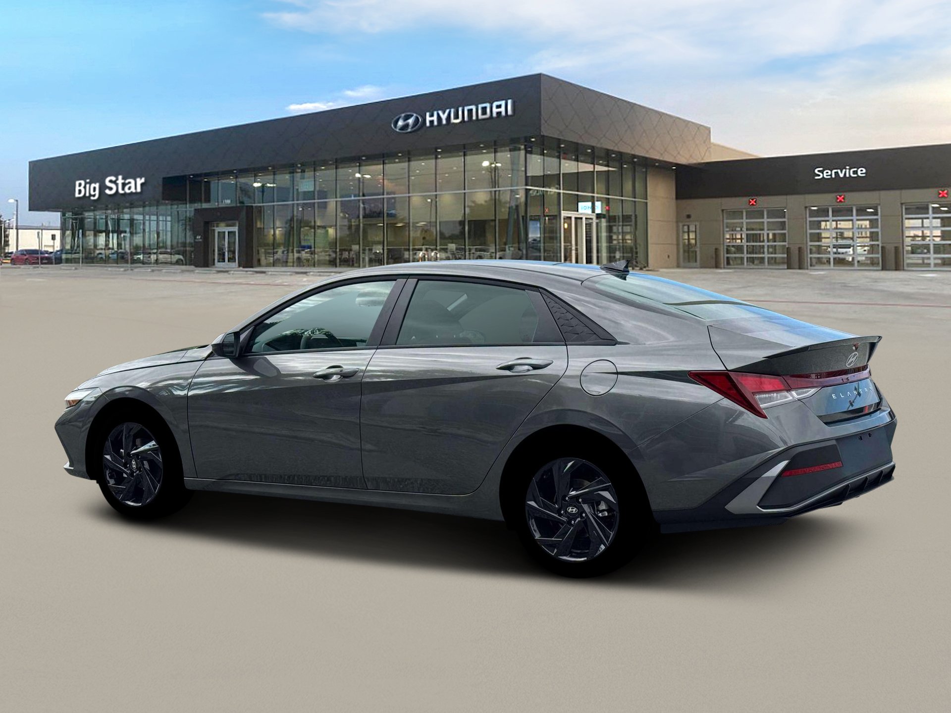 New 2026 Amazon Gray Hyundai SEL Sport image 4