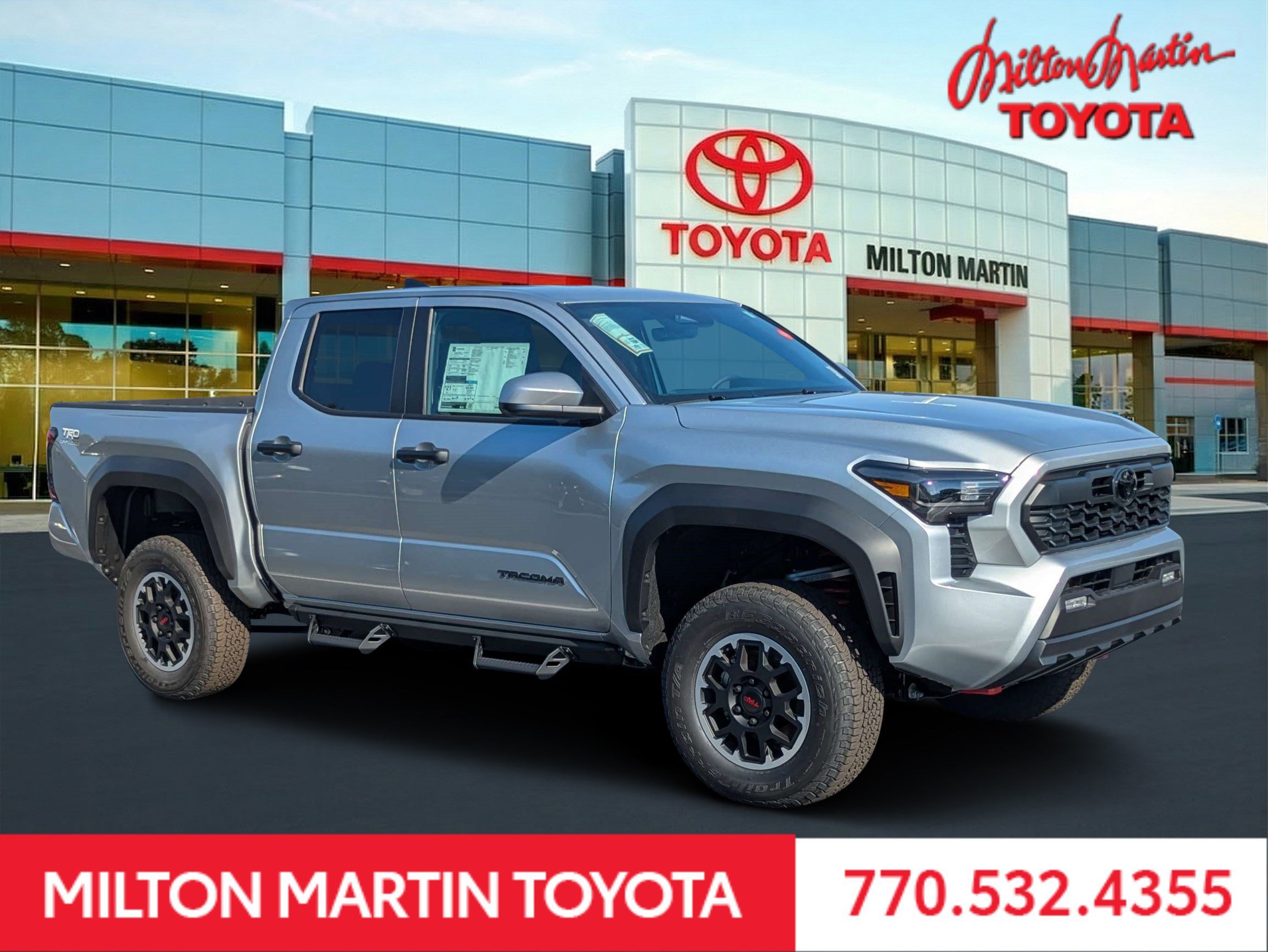 New 2026 Celestial Silver Metallic Toyota TRD Off-Road image 1