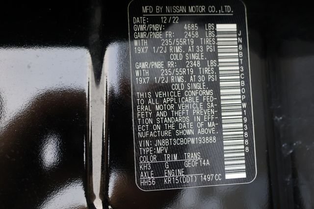 Used 2023 Black Nissan SL image 30