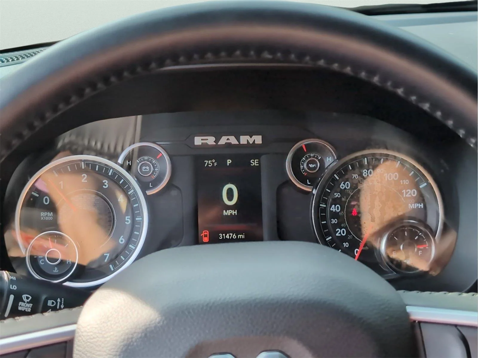 Used 2023 Bright White Clearcoat Ram Big Horn image 27
