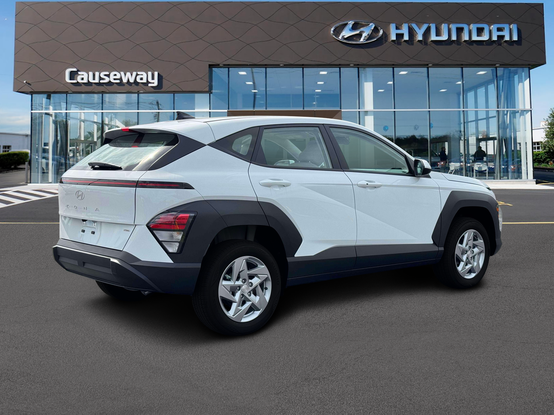 New 2027 White Hyundai SE AWD image 8