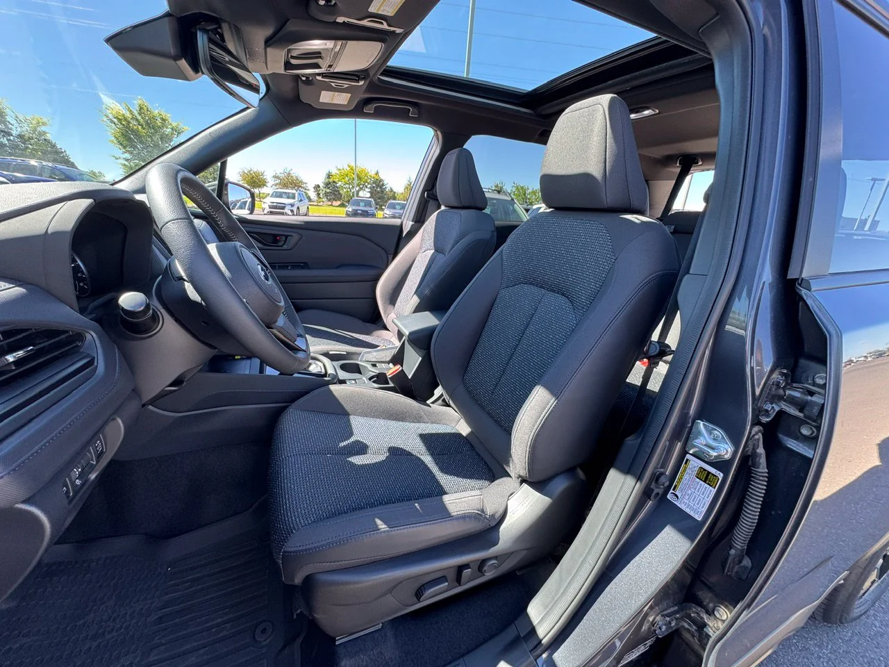 Used 2025 Magnetite Gray Metallic Subaru Premium image 12