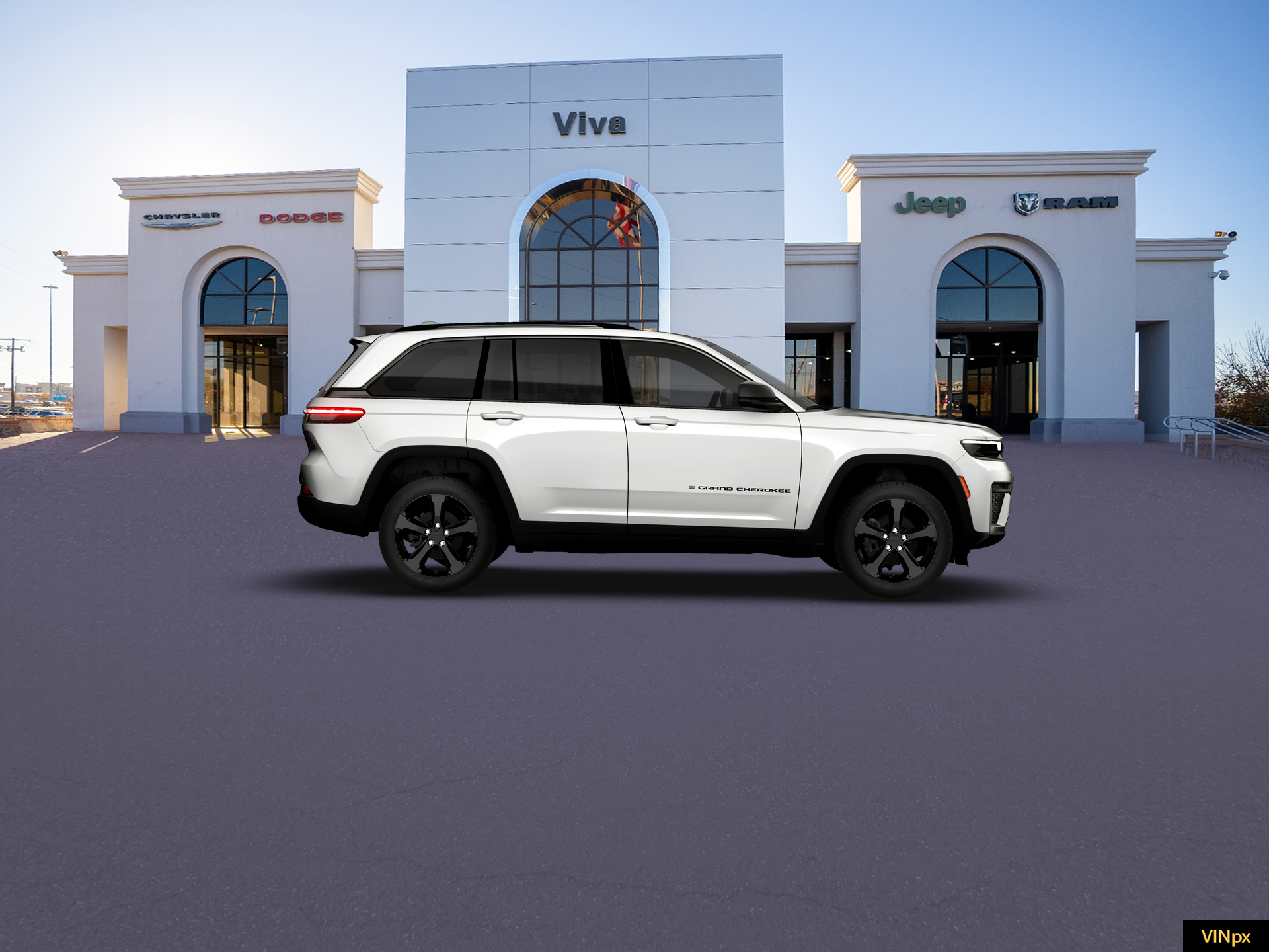 New 2026 Bright White Clear-Coat Exterior Paint Jeep Limited image 21