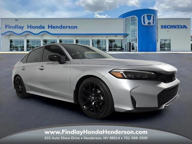 Certified Used 2025 Solar Silver Metallic Honda Sport image 33
