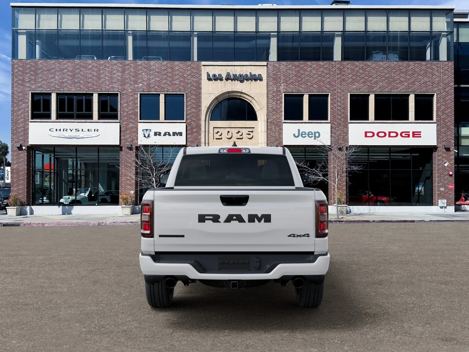 New 2027 Bright White Clear-Coat Exterior Paint RAM Big Horn/Lone Star image 33