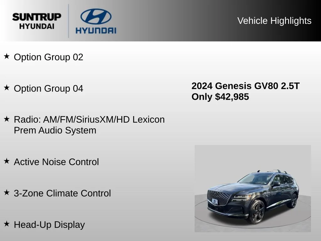 2024 GENESIS GV80 Standard - Photo 16