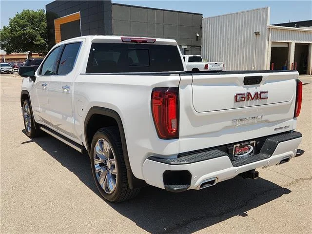 Used 2024 White Frost Tricoat GMC Denali 4x4 Crew Cab 5.75 ft. box 147.4 in. WB image 3