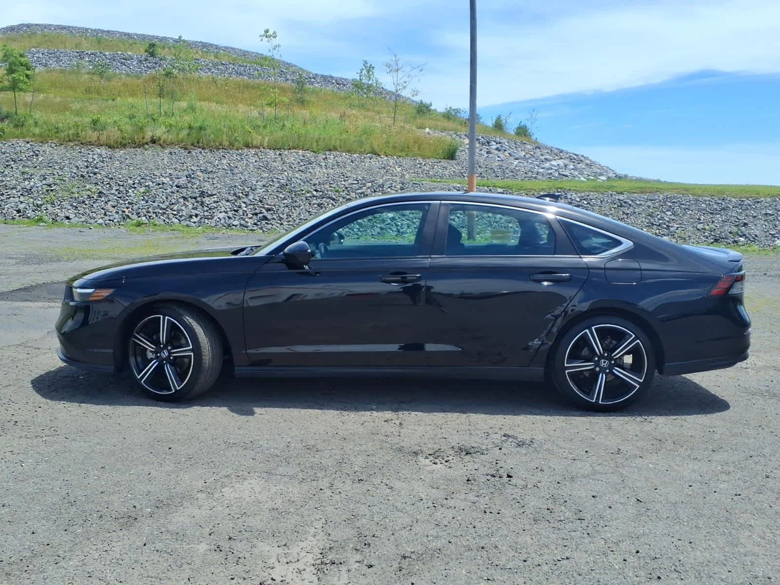 Certified Used 2025 Crystal Black Pearl Honda Sport image 8