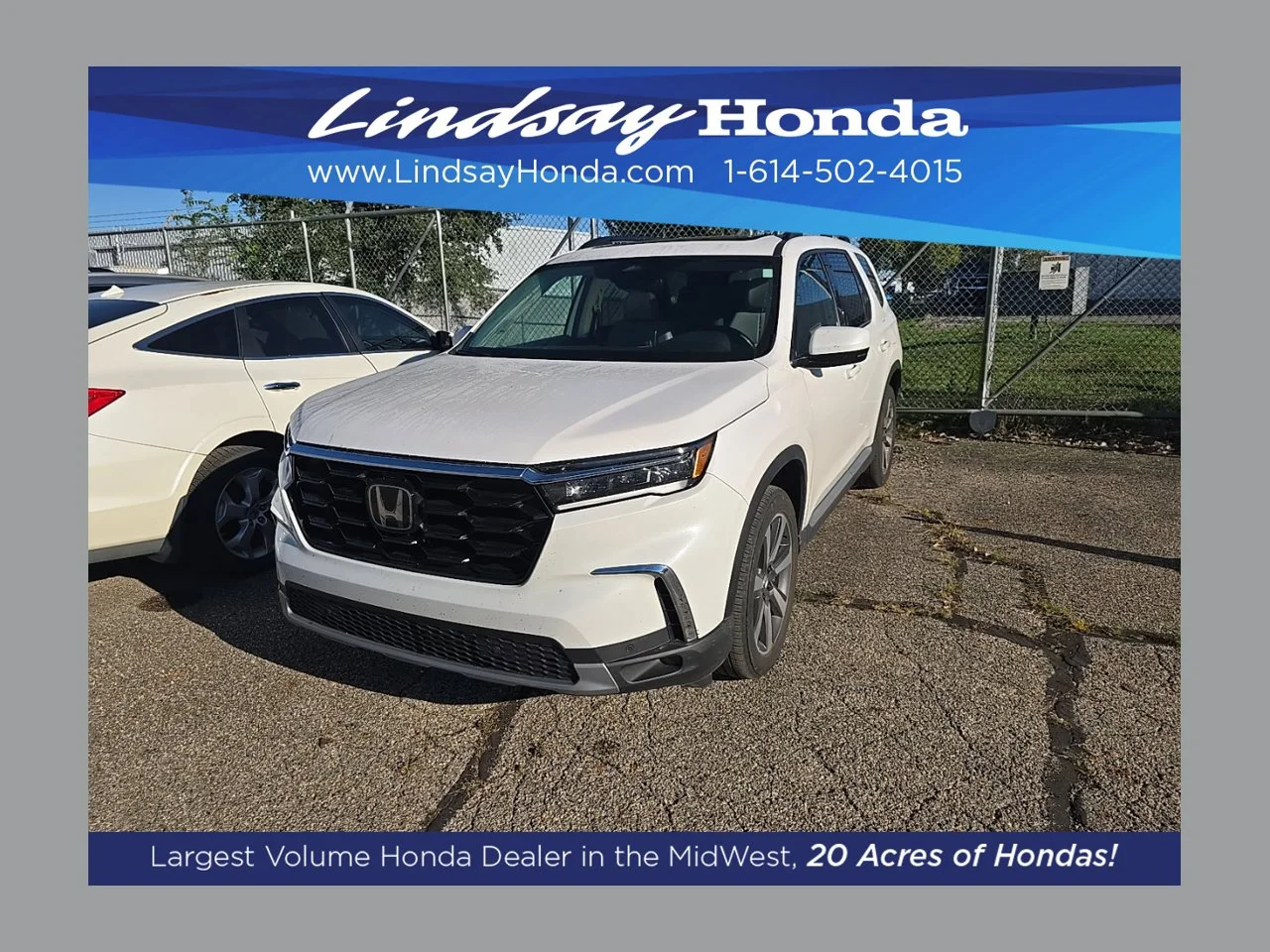 Used 2024 Platinum White Pearl Honda Touring image 1