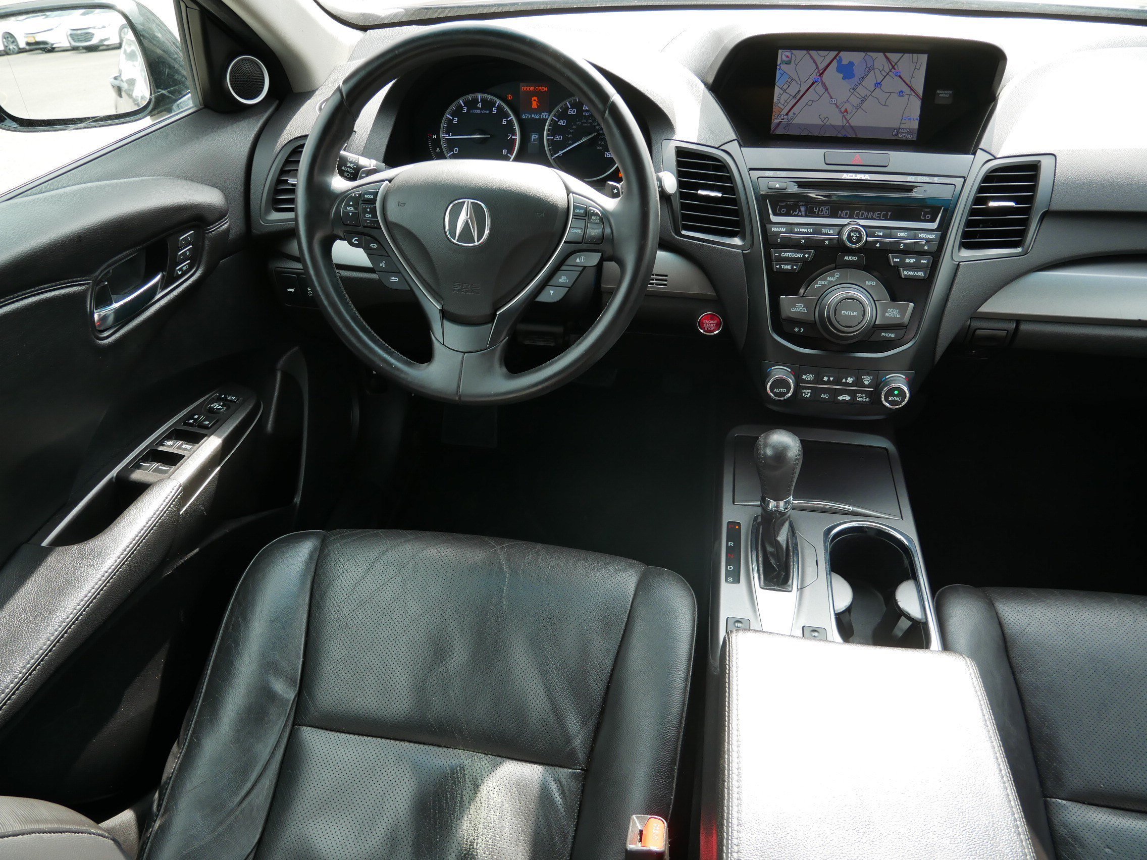 Used 2014 Crystal Black Pearl Acura Tech Pkg image 9