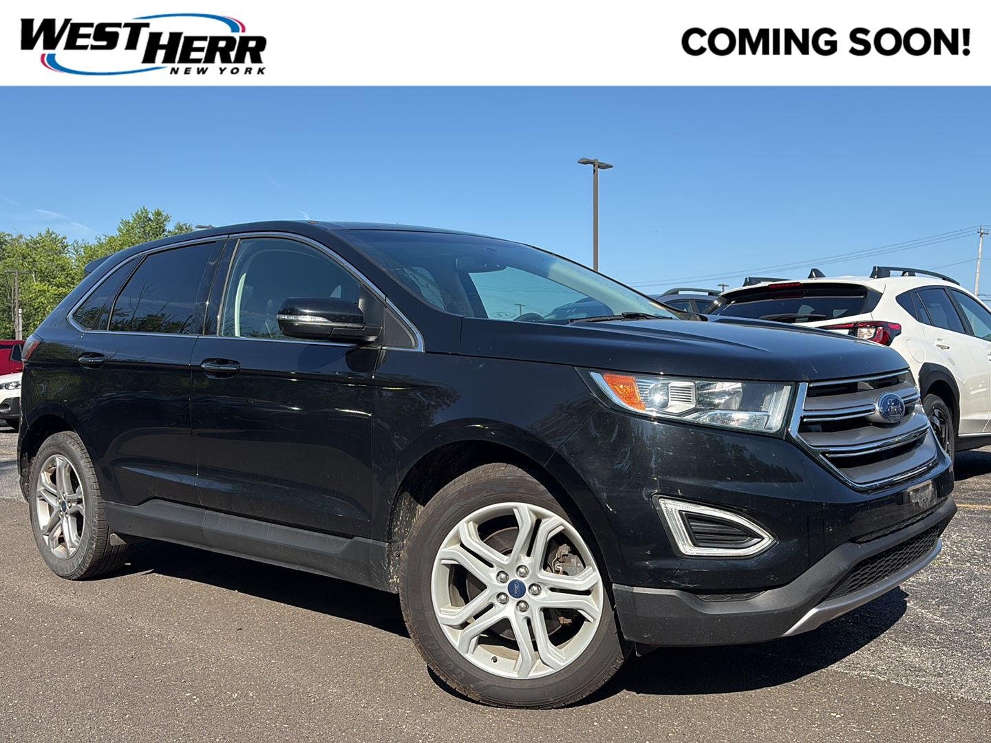 Used 2018 Shadow Black Ford Titanium image 1