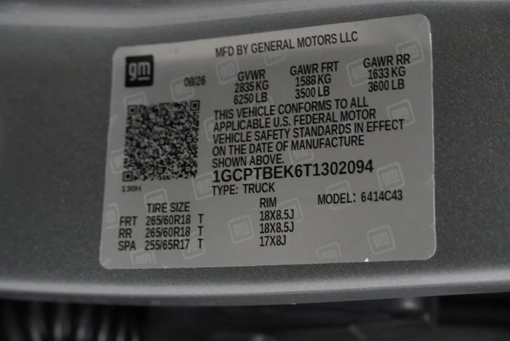 New 2026 Sterling Gray Metallic Chevrolet WT image 40