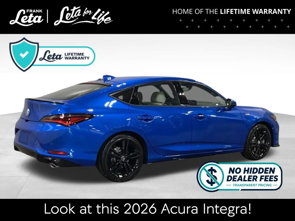 New 2026 Blue Acura A-Spec Tech Package image 6