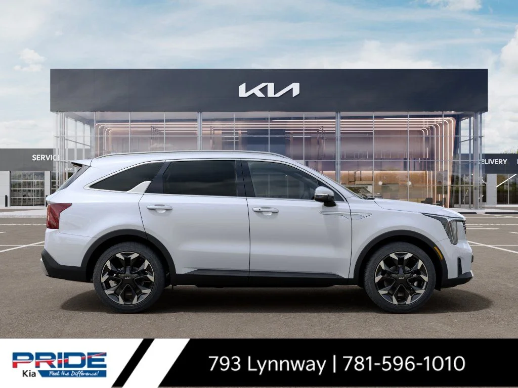 New 2026 Glacial White Pearl Kia EX image 8