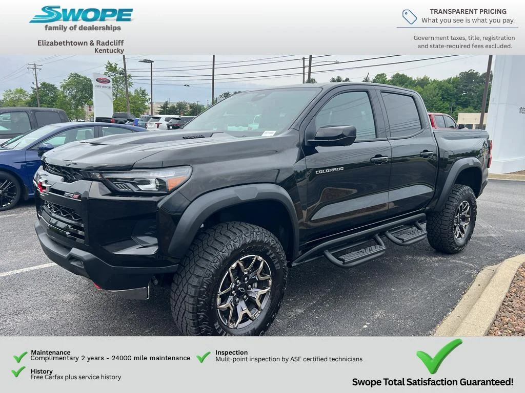 Used 2025 Black Chevrolet 4WD ZR2 image 7