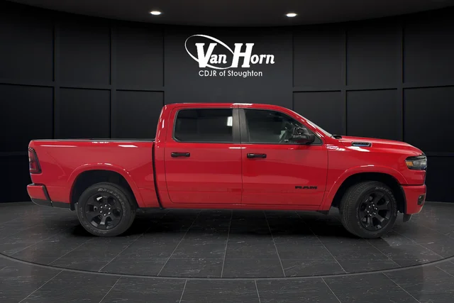 Used 2025 Flame Red Clearcoat Ram Big Horn/Lone Star image 8