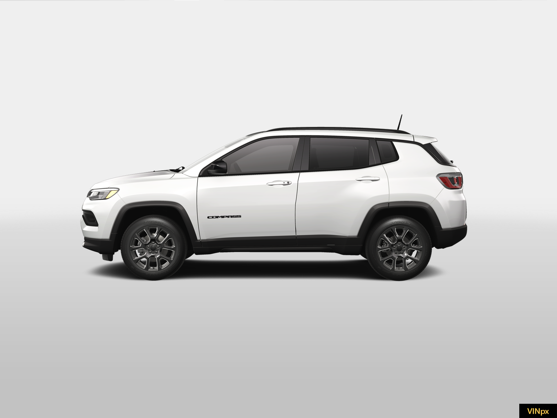 New 2026 Bright White Clear-Coat Exterior Paint Jeep Latitude image 3