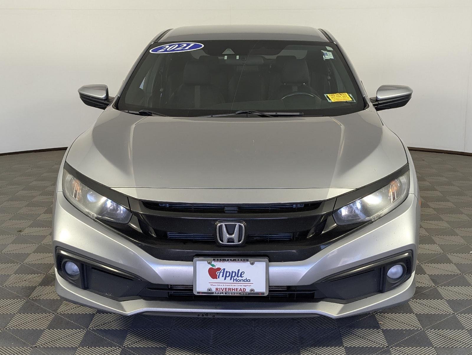 Used 2021 Honda Civic Sport with VIN 2HGFC2F88MH505989 for sale in Riverhead, NY