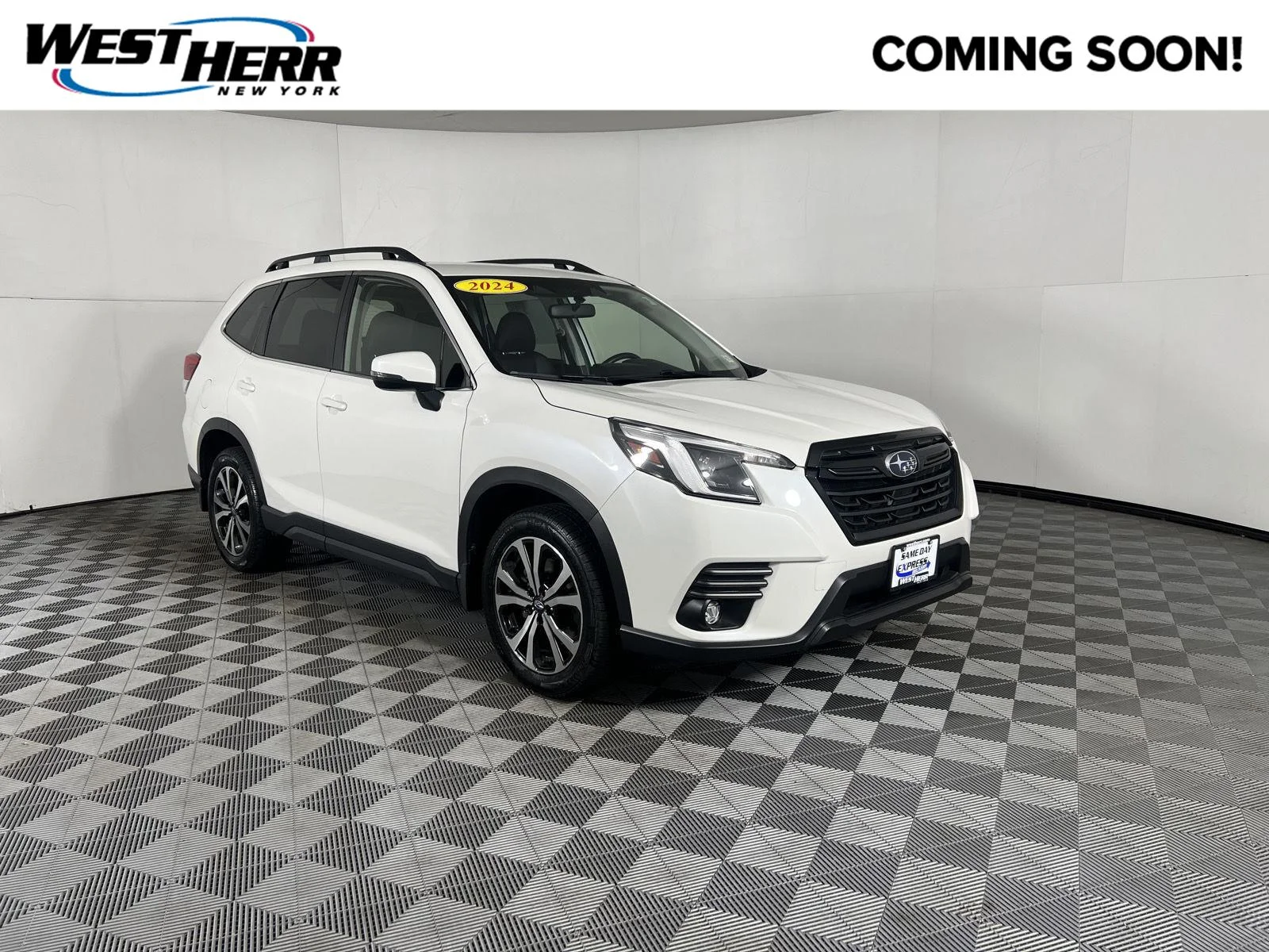 Used 2024 Crystal White Pearl Subaru Limited image 1