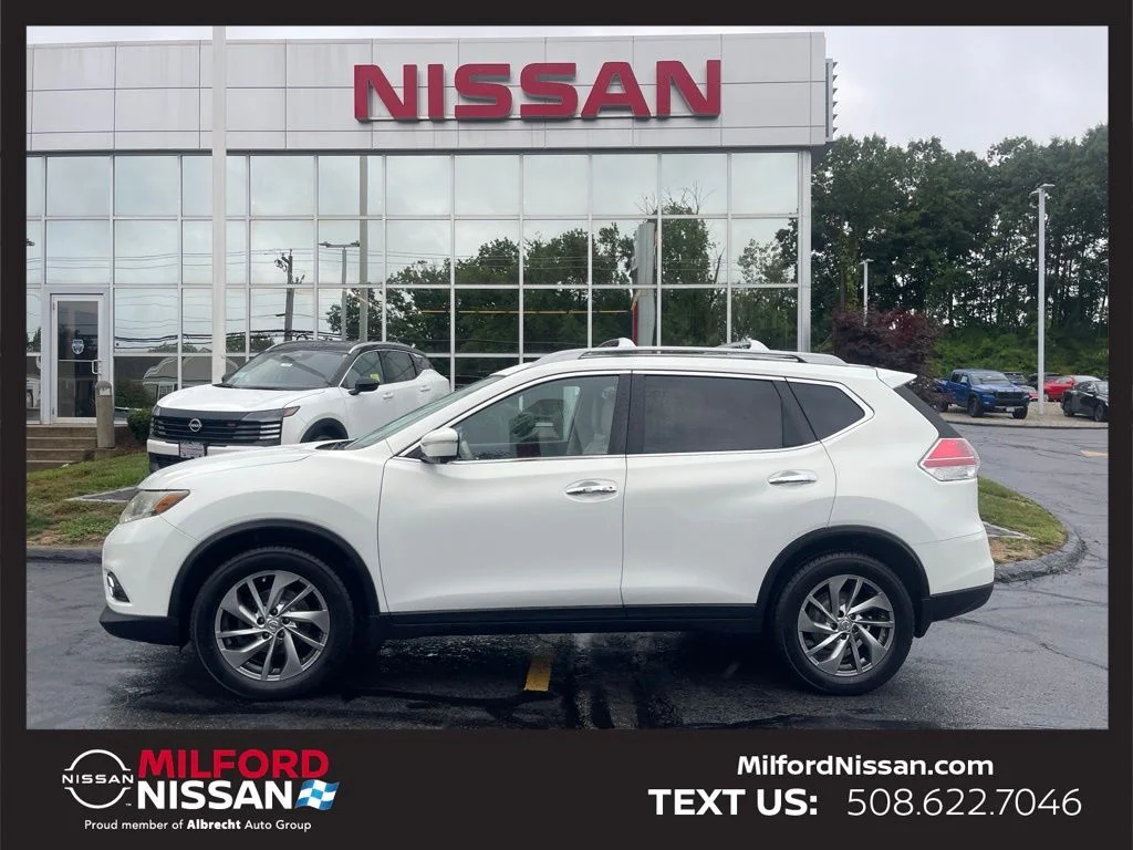 Used 2014 Nissan Rogue SL with VIN 5N1AT2MV9EC794799 for sale in Milford, MA