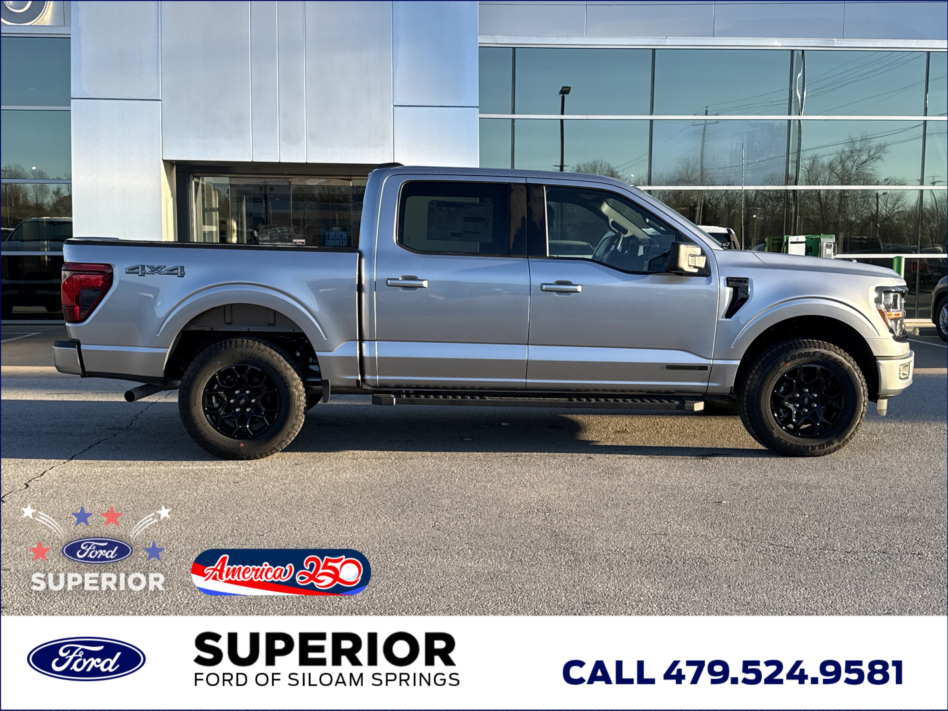 New 2026 Iconic Silver Metallic Ford XLT 4WD image 2