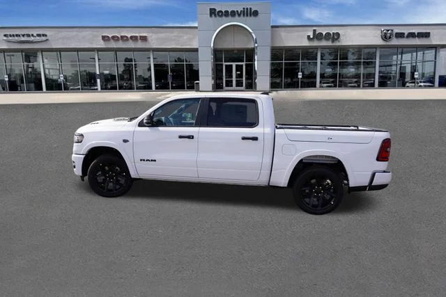 New 2027 Bright White Clear-Coat Exterior Paint RAM Laramie image 6