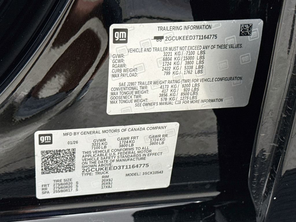 Used 2026 Black Chevrolet BLACK WIDOW image 34