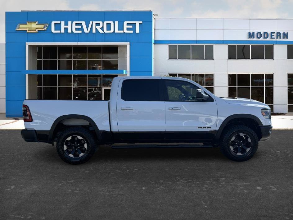 Used 2019 Bright White Clearcoat Ram Rebel image 4