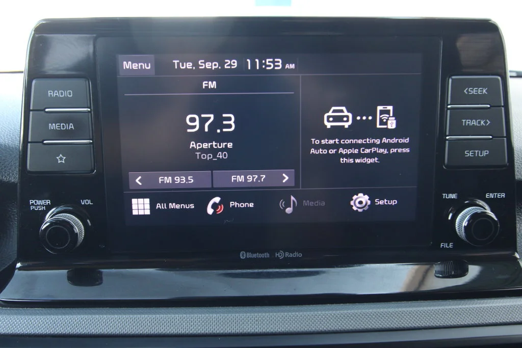 Used 2022 Neptune Blue Kia LX image 26