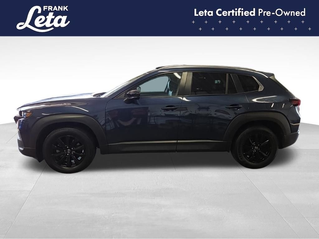 Used 2024 Ingot Blue Metallic Mazda  image 3