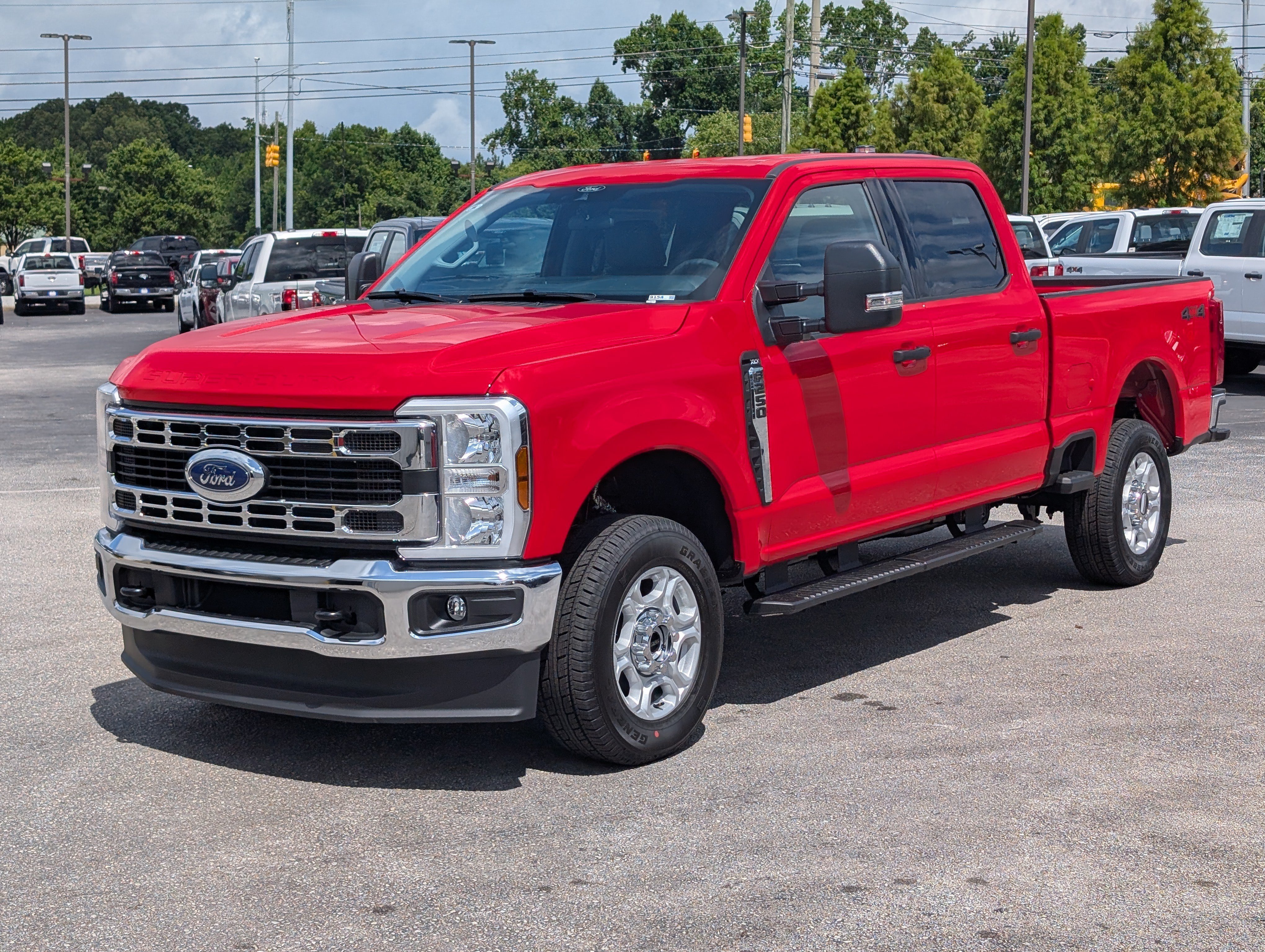 New 2026 Race Red FORD F-250® XLT image 2