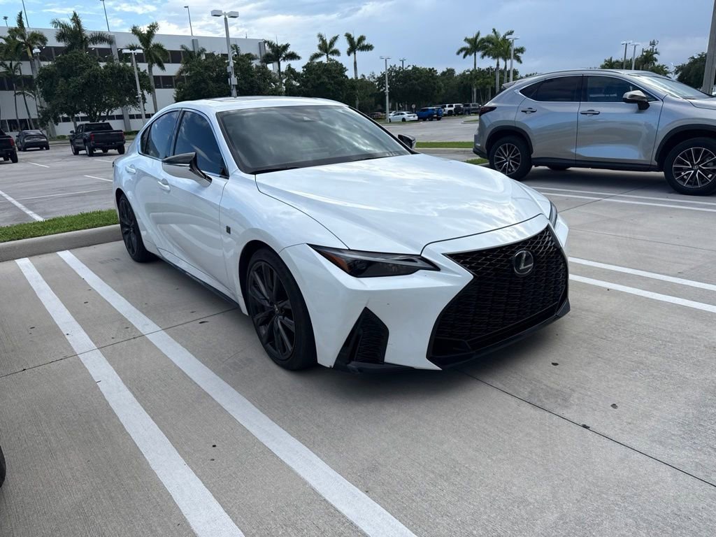 Used 2025 Ultra White Lexus IS 350 F SPORT Design image 5