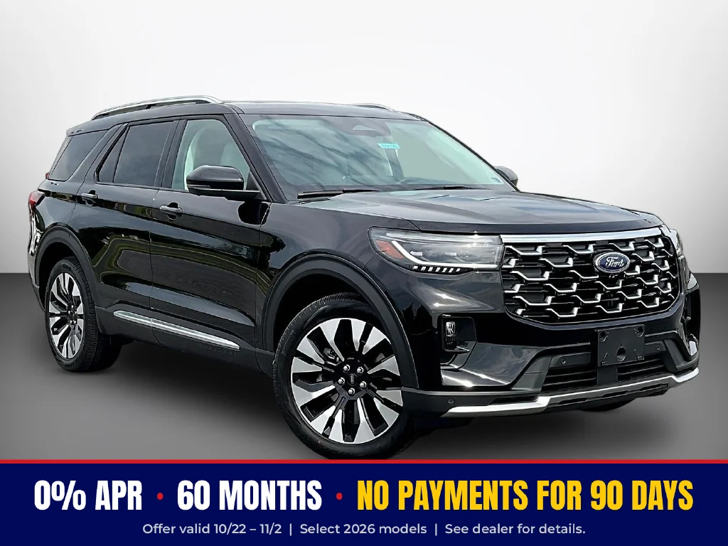 New 2026 Agate Black Metallic Ford Platinum™ image 1
