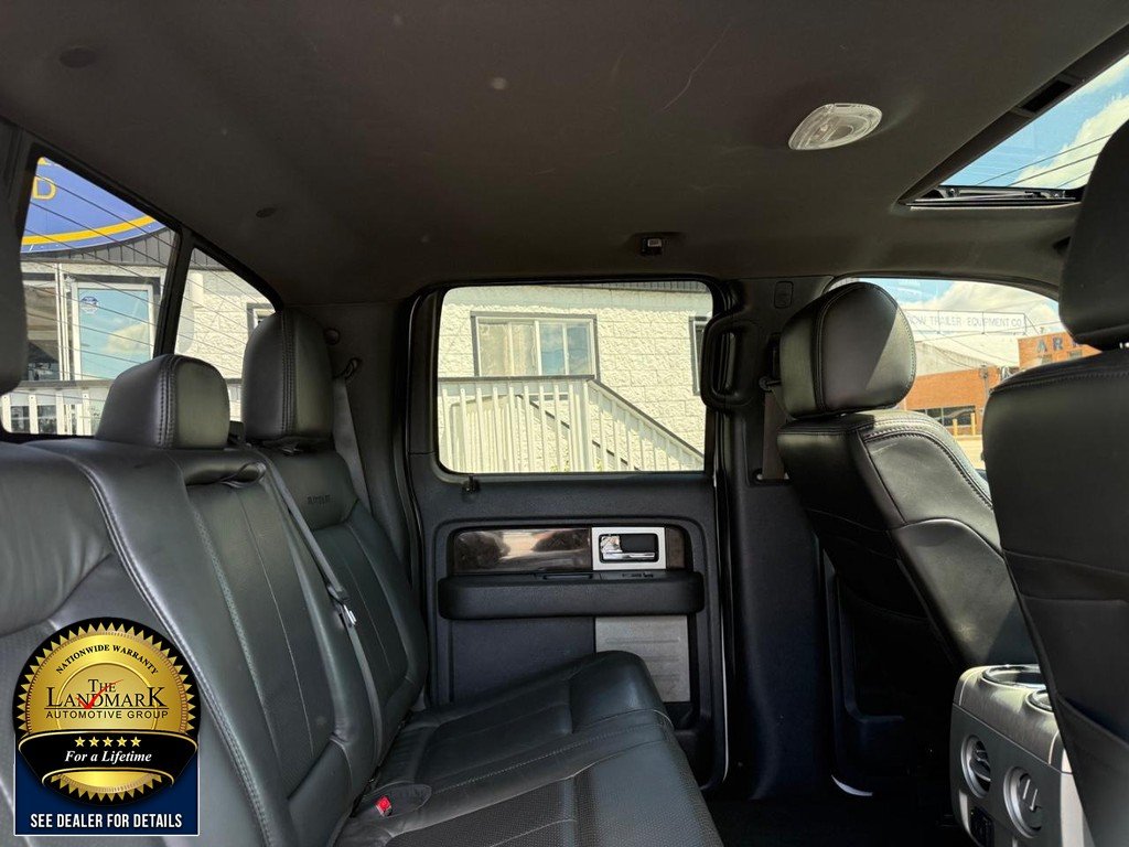 Used 2013 White Platinum Metallic Tri-Coat Ford 4WD SuperCrew 145" Platinum image 16