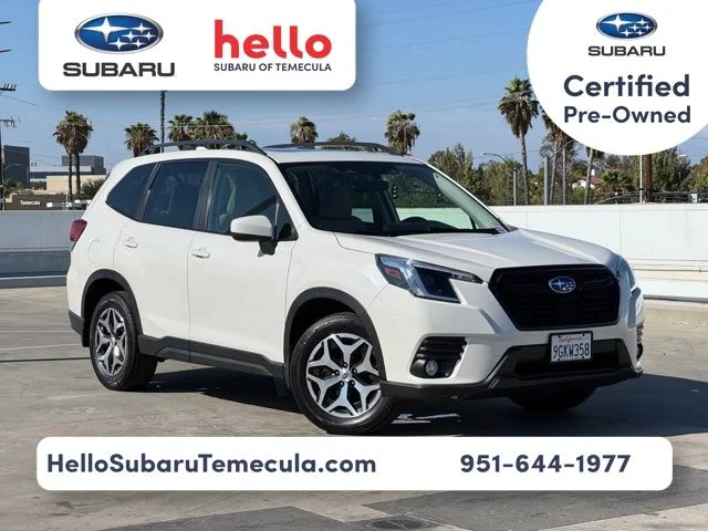 Certified Used 2023 White Subaru Premium image 1