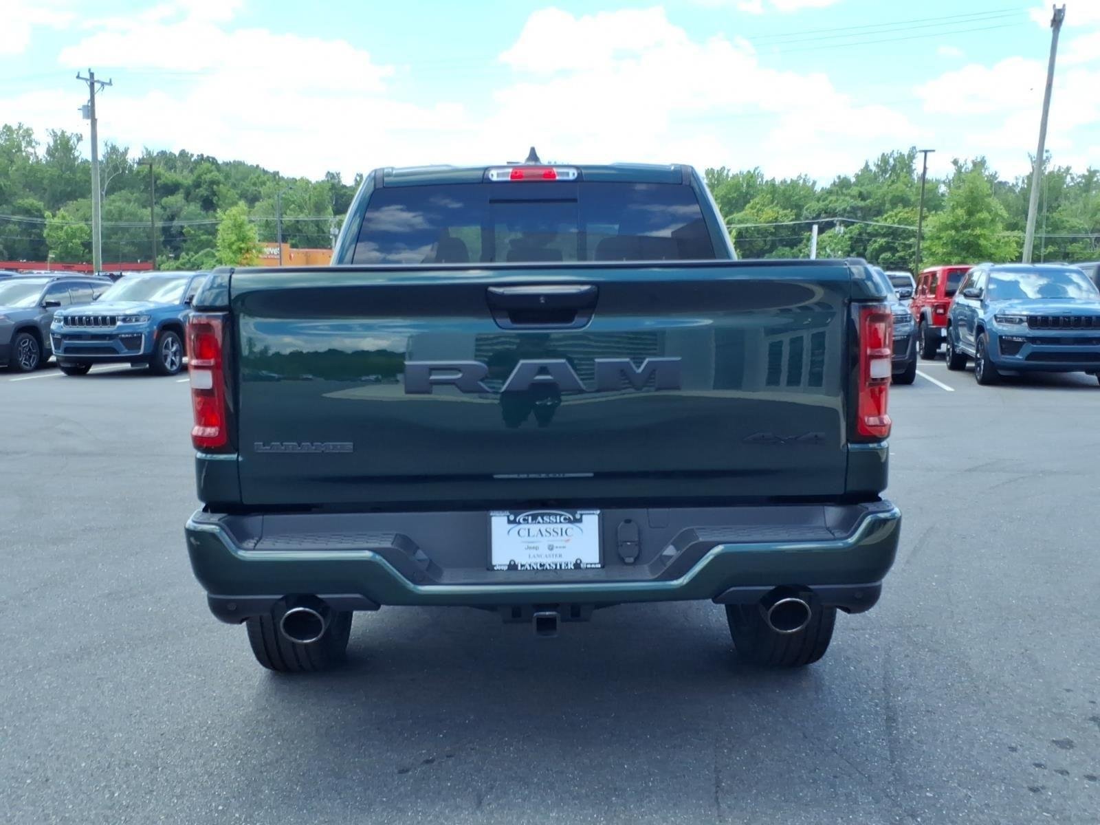 New 2026 Serrano-Green Metallic Exterior Paint RAM Laramie image 16