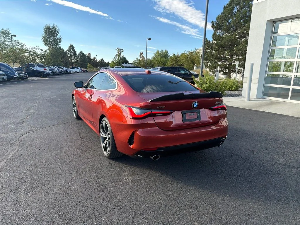 Used 2024 Sunset Orange Metallic BMW 430i xDrive image 3