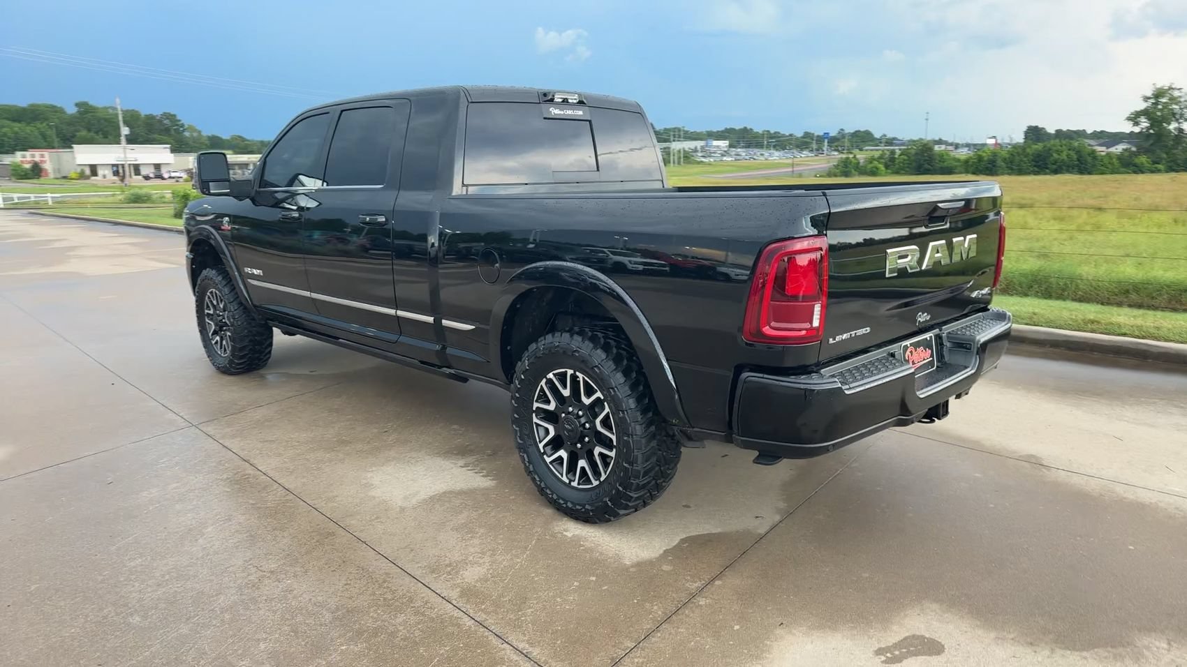 Used 2026 Diamond Black Crystal Pearlcoat Ram Limited image 7