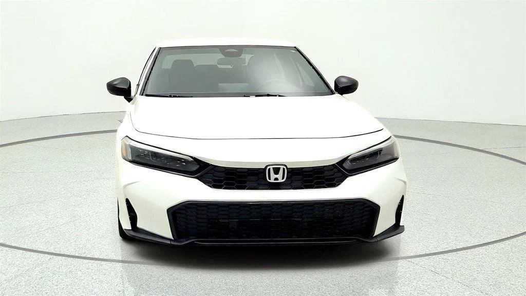 Used 2025 Platinum White Pearl Honda Sport CVT image 2